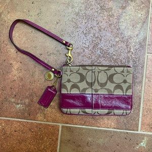 Coach Wristlet NWOT